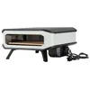 Image de Four à pizza électrique 230V/2200W avec porte Surface de cuisson : 42.5 x 42.5 cm