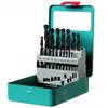 Image de Coffret de mèches métal IRWIN HSS PRO 1-10 mm 19 pièces 0,5 mm Noir/Titane