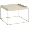 Image de HAY, Table basse, - Table basse Tray - 60 x 60 x 39 cm - Beige chaud (60 x 60 x 39 cm)
