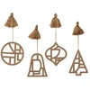 Image de Décorations de noël Broste Copenhagen  FILI X4 P21269001