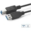 Image de MicroConnect USB A   USB B (2 m, USB 3.2 Gen 1), Câble USB