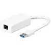 Image de MicroConnect Adaptateur réseau (USB, RJ45 (1x)), Adaptateur réseau, Blanc