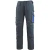 Image de Mascot, Pantalon de travail, Pantalons Mannheimbleu-noir / bleu bleuet (48)