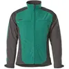 Image de Mascot, Veste de travail, Veste softshell homme DRESDEN vert, noir taille L (L)