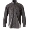 Image de Mascot, Hommes, Chemise, Chemise crossover Mesa anthracite foncé Gr.47-48, Gris, (48)