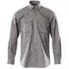 Image de Mascot, Hommes, Chemise, Chemise crossover Mesa taille 43/44, anthracite, Gris, (44)
