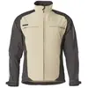 Image de Mascot, Veste de travail, Veste softshell homme DRESDEN kaki, noir taille L (L)