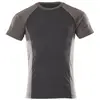 Image de Mascot, Haut de travail, Potsdam T-shirt Grösse 2XL, schwarz/dunkelanthrazit (XXL)