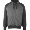 Image de Mascot, Veste de travail, Wiesbaden Sweatshirt à capuche taille XL, anthracite foncé/noir (XL)