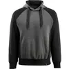 Image de Mascot, Veste de travail, Ratisbonne Sweatshirt à capuche taille M, anthracite foncé/noir (M)