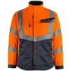 Image de Mascot, Veste de travail, blouson de signalisation mixte Oxford orange, bleu noir taille 2XL (XXL)