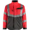 Image de Mascot, Veste de travail, blouson de signalisation mixte Oxford rouge, anthracite taille 3XL (3XL)
