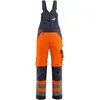Image de Mascot, Pantalon de travail, salopette de sécurité unisexe Newcastle orange, bleu noir taille 52 (52)