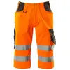Image de Mascot, Pantalon de travail, pantalon de sécurité unisexe court Luton orange, anthracite foncé taille 44 (44)