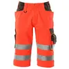 Image de Mascot, Pantalon de travail, Pantalon de sécurité unisexe court Luton rouge, anthracite foncé taille 50 (50)