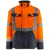Image de Mascot, Veste de travail, blouson de signalisation unisexe Penrith orange, noir bleu taille L (L)