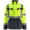 Image de Mascot, Veste de travail, blouson unisexe de signalisation Penrith jaune, noir bleu taille M (M)