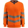 Image de Mascot, Veste de travail, T-shirt de sécurité unisexe à manches longues Wigton orange Grande 4XL (4XL)