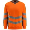 Image de Mascot, Veste de travail, T-shirt de sécurité unisexe à manches longues Wigton orange Grande 2XL (XXL)