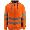 Image de Mascot, Veste de travail, T-shirt de sécurité unisexe à manches longues Corby orange, bleu noir taille M (M)