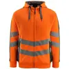 Image de Mascot, Veste de travail, T-shirt de sécurité unisexe à manches longues Corby orange Grand XL (XL)