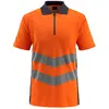 Image de Mascot, Pantalon de travail, chemise de sécurité unisexe Murton orange, bleu noir taille 3XL (3XL)