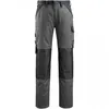 Image de Pantalon de travail Temora light avec poches genouillères - Anthracite foncé/Noir - T.38 - MASCOT - 15779-330-1809 82C44