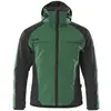 Image de Mascot, Veste de travail, Veste softshell homme "DARMSTADT" Unique vert, noir taille L (L)