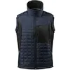 Image de Mascot, Veste de travail, gilet thermique unisexe CLIMASCOT noir bleu taille XS (XS)