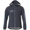 Image de Mascot, Veste de travail, Veste Hard Shell Accelerate noir et bleu, taille XL (XL)