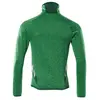 Image de Mascot, Pantalon de travail, Fleecepullover mit Reissverschluss Microfleecejacke Grösse L, grasgrün/grün (L)