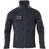 Image de Mascot, Veste de travail, Veste stretch Accelerate noir et bleu, taille M (M)