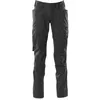Image de Pantalon de travail avec poches genouillères MASCOT Accelerate - 18579-442-Noir-76-40