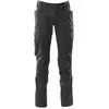 Image de Mascot, Pantalon de travail, Pantalon Accelerate Hybrid 18579 avec poches genouillères noir taille 52 (52)