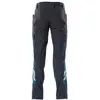 Image de Mascot, Pantalon de travail, Pantalon Accelerate Stretch noir et bleu, taille 76C56 (56)