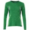 Image de Mascot, Haut de travail, T-shirt femme COOLMAX manches longues vert gazon/vert Gr. S (S)