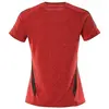 Image de Mascot, Haut de travail, T-Shirt, Damen, mit COOLMAX PRO T-shirt Grösse L ONE, verkehrsrot/schwarz (L, S)