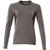 Image de Mascot, Haut de travail, T-Shirt, Langarm, Damen T-shirt Grösse 2XLONE, dunkelanthrazit/schwarz (XXL)