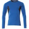 Image de Mascot, Hommes, T-shirt, Longsleeve ACCELERATEbleu azur / bleu noir, Bleu, Noir, (S)