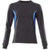 Image de Mascot, Haut de travail, Sweatshirt Accelerate Femme Noir/Bleu Azur Gr.L (L)