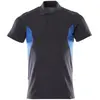 Image de Mascot, Haut de travail, Polo Accelerate Bleu noir/bleu azur Gr.3XL (3XL)