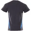 Image de Mascot, Haut de travail, T-Shirt, moderne Passform T-shirt Grösse 4XLONE, schwarzblau/azurblau (4XL)