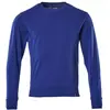 Image de Mascot, Veste de travail, Sweat-shirt homme Crossover, coton organique bleu roi, taille XL (XL)