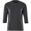 Image de Mascot, Femmes, T-shirt, T-shirt femme manches ¾ Crossover bleu noir, taille 6XL, Noir, Bleu, (6XL)