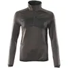 Image de Mascot, Femmes, Pull-over, Pull polaire femme d.anthracite/noir Gr.4XL, Noir, Gris, (4XL)