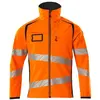 Image de Mascot, Veste de travail, Veste Softshell Accelerate 19002 EN20471 orange/bleu noir taille S (S)