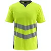 Image de Mascot, Unisexe, T-shirt, SAFE SUPREME 50127-933, Jaune, Noir, (5XL)