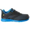 Image de Mascot, Chaussures de travail, Chaussure basse de sécurité Carbon noir/bleu granité ESD S1P Gr. 42 (S1P, 42)