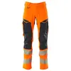 Image de Mascot, Pantalon de travail, Pantalon Accelerate 19479 EN20471 orange/bleu noir taille 52 (M)