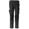 Image de Pantalon de travail avec poches genouillères MASCOT Unique - 21979-459-Noir-39-82